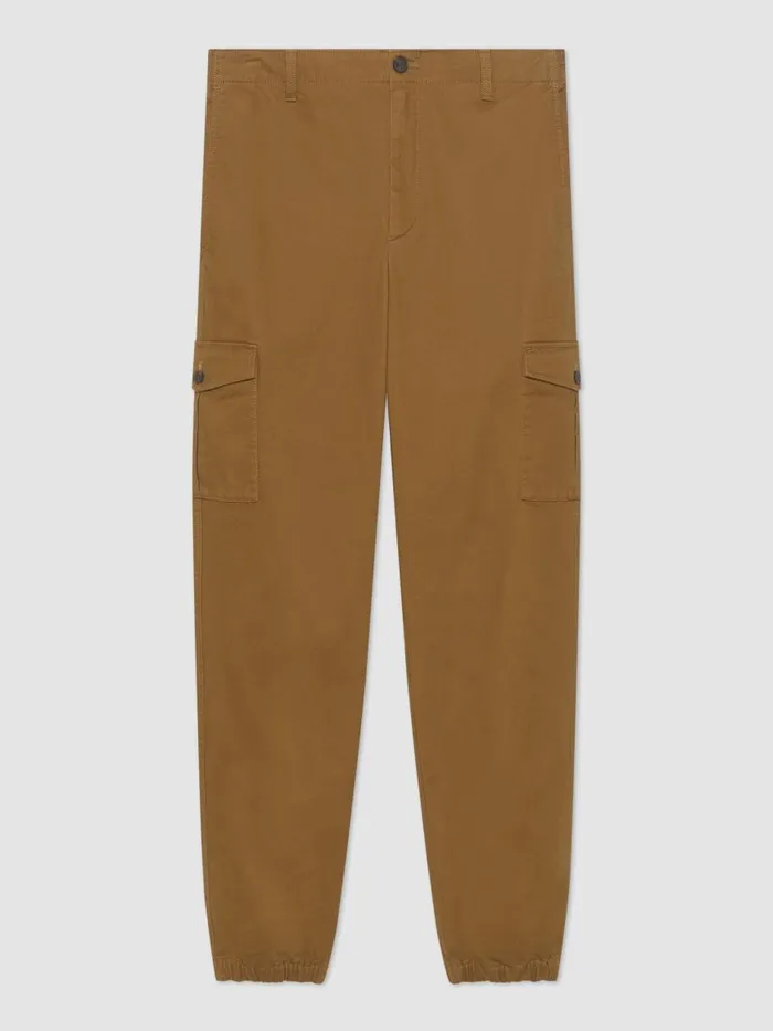 Ben Sherman Joggers and Track Pants Men Utility Woven Jogger Pant 8211 Brown