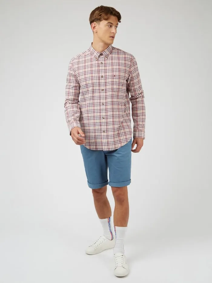 Ben Sherman Oxford Shirts Men Classic Oxford Check LongSleeve Shirt Ben Sherman Oxford Shirts Men Classic Oxford Check LongSleeve Shirt