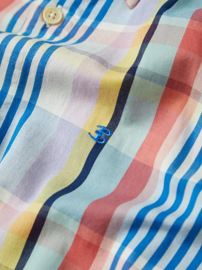Ben Sherman Short Sleeve Shirts Men Multicolour Check ShortSleeve Shirt Ben Sherman Short Sleeve Shirts Men Multicolour Check ShortSleeve Shirt