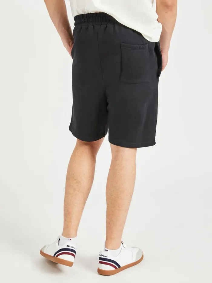 Ben Sherman Shorts Men Casual Knit Logo Shorts 8211 Black