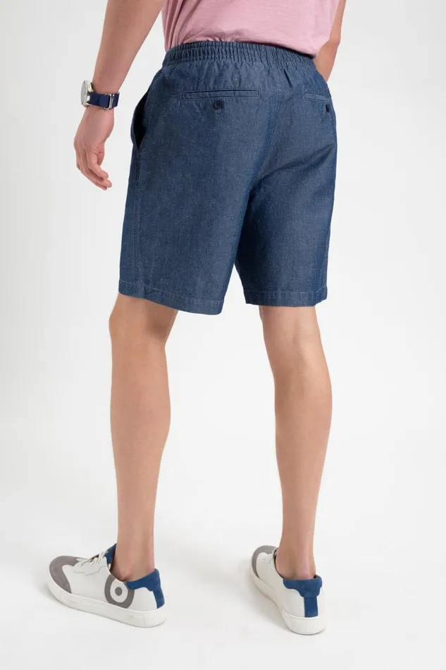 Ben Sherman Shorts Men Hastings Organic Chambray Chino Deck Short