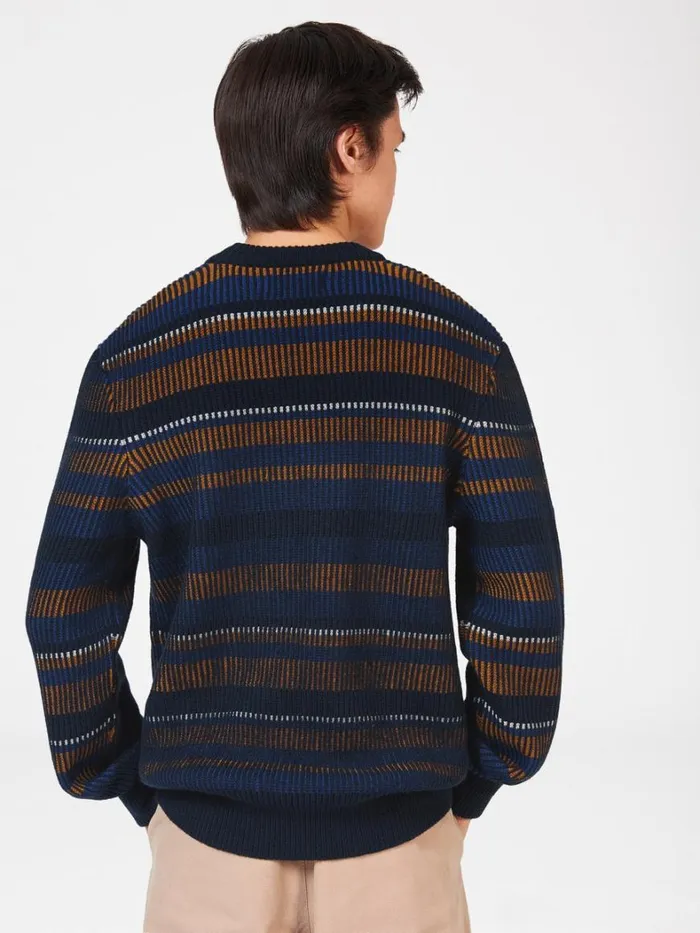Ben Sherman Sweaters and Knits Men B By Stripe Knit Sweater Ben Sherman Sweaters and Knits Men B By Stripe Knit Sweater