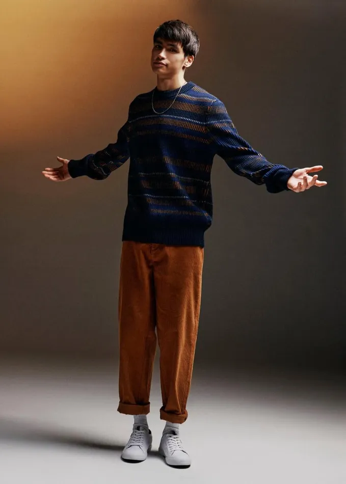 Ben Sherman Sweaters and Knits Men B By Stripe Knit Sweater Ben Sherman Sweaters and Knits Men B By Stripe Knit Sweater