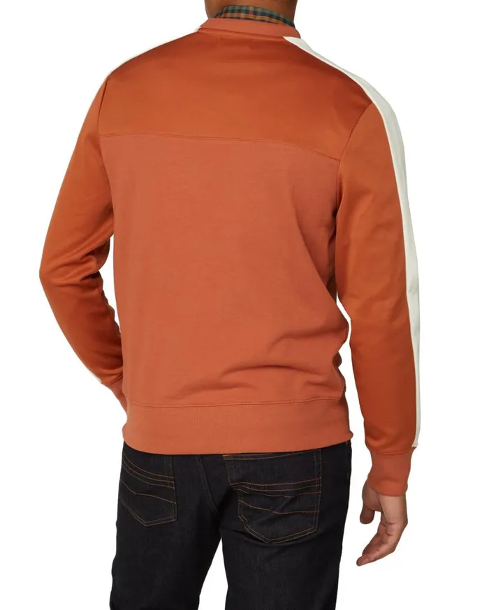 Ben Sherman Sweatshirts and Hoodies Men B By TricotLoopback Mix Sweatshirt 8211 Sienna