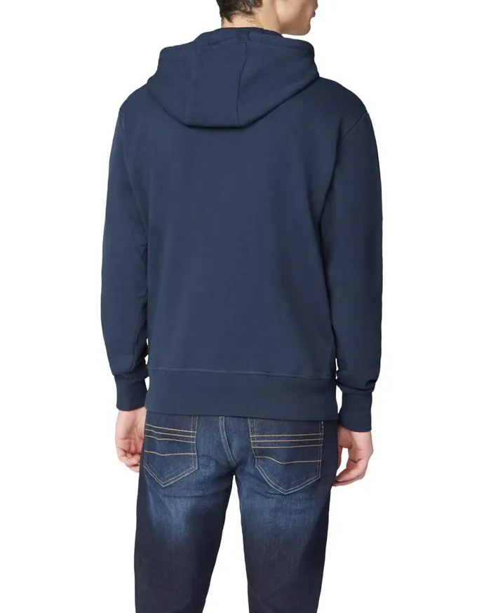 Ben Sherman Sweatshirts and Hoodies Men Embroidered Logo Hoodie 8211 Dark Navy