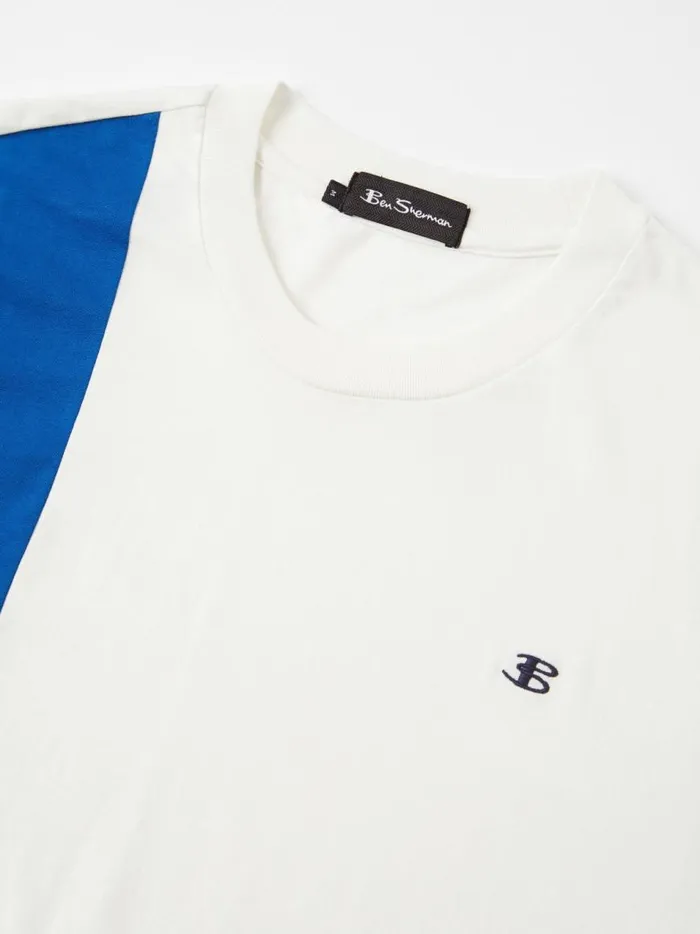 Ben Sherman TShirts and Graphic Tees Men B By Colorblock Tee 8211 White Ben Sherman TShirts and Graphic Tees Men B By Colorblock Tee 8211 White