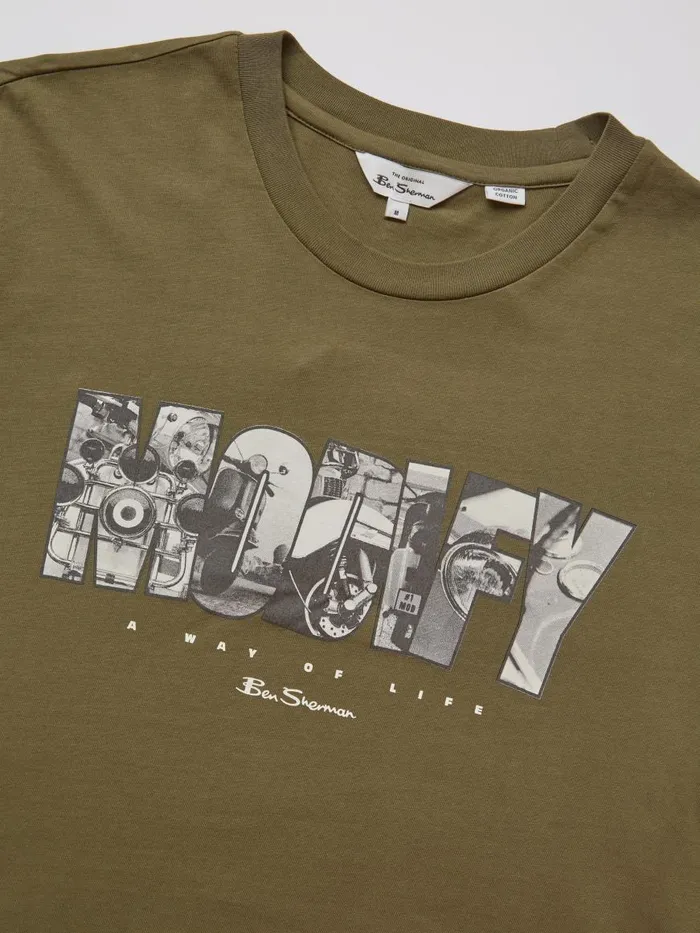 Ben Sherman TShirts and Graphic Tees Men Organic Jersey Culture Graphic Tee 8211 Camouflage Ben Sherman TShirts and Graphic Tees Men Organic Jersey Culture Graphic Tee 8211 Camouflage