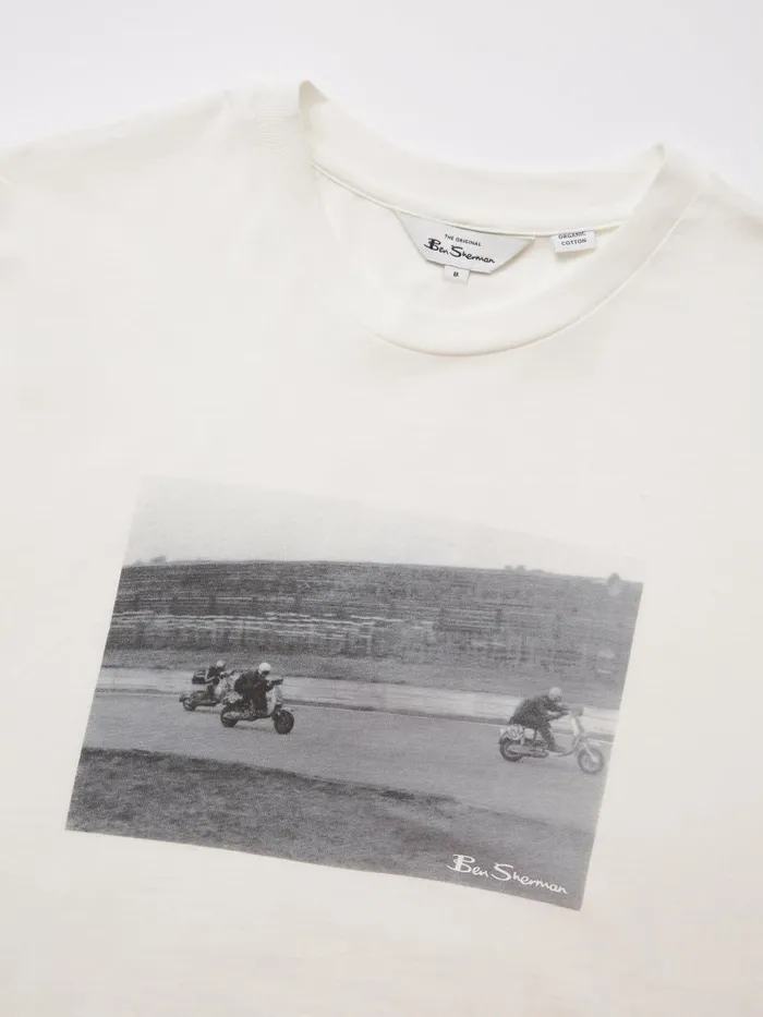 Ben Sherman TShirts and Graphic Tees Men Organic Jersey Heritage Racing Graphic Tee Ben Sherman TShirts and Graphic Tees Men Organic Jersey Heritage Racing Graphic Tee