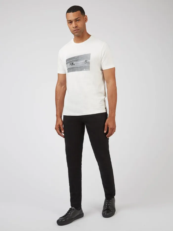 Ben Sherman TShirts and Graphic Tees Men Organic Jersey Heritage Racing Graphic Tee Ben Sherman TShirts and Graphic Tees Men Organic Jersey Heritage Racing Graphic Tee