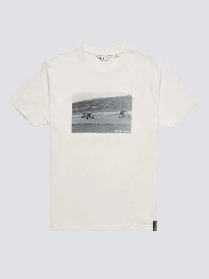 Ben Sherman TShirts and Graphic Tees Men Organic Jersey Heritage Racing Graphic Tee Ben Sherman TShirts and Graphic Tees Men Organic Jersey Heritage Racing Graphic Tee