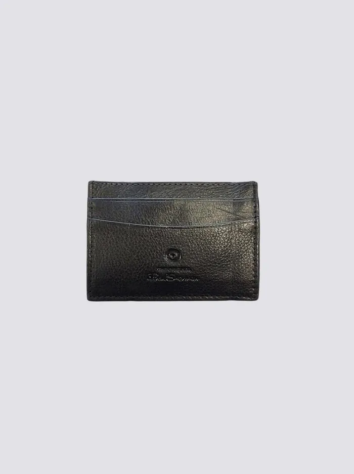 Ben Sherman Wallets and Card Holders Men Koki Leather Card Holder Wallet 8211 Black