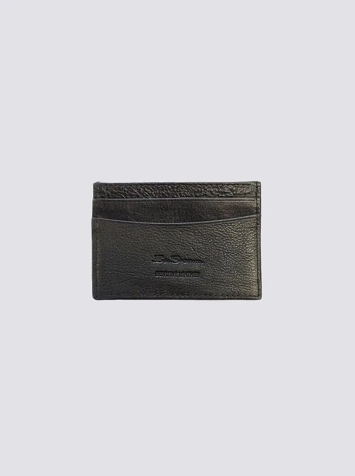 Ben Sherman Wallets and Card Holders Men Koki Leather Card Holder Wallet 8211 Black Ben Sherman Wallets and Card Holders Men Koki Leather Card Holder Wallet 8211 Black