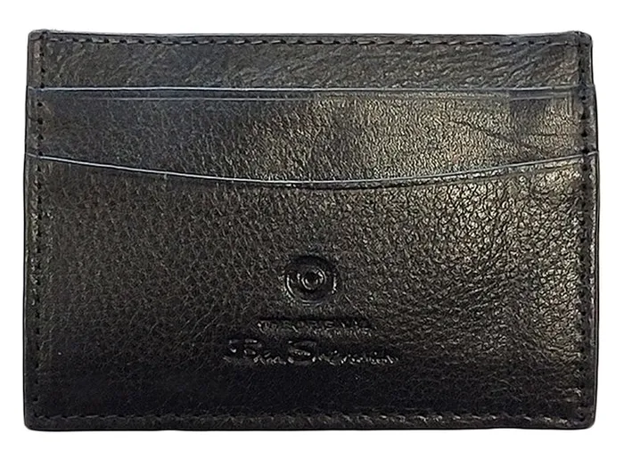 Ben Sherman Wallets and Card Holders Men Koki Leather Card Holder Wallet 8211 Black Ben Sherman Wallets and Card Holders Men Koki Leather Card Holder Wallet 8211 Black