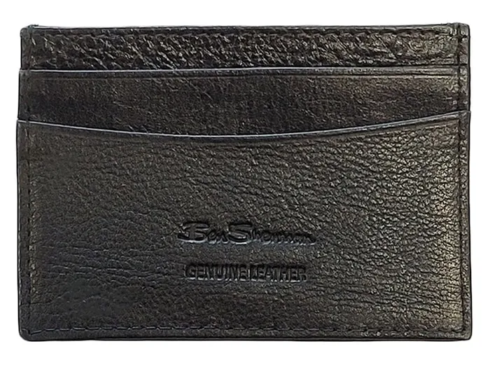 Ben Sherman Wallets and Card Holders Men Koki Leather Card Holder Wallet 8211 Black Ben Sherman Wallets and Card Holders Men Koki Leather Card Holder Wallet 8211 Black