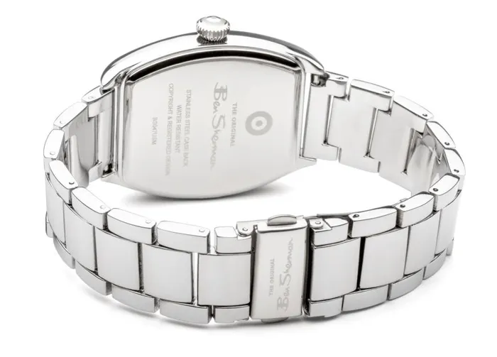 Ben Sherman Watches Men Stainless Steel Bracelet Watch 38mm 8211 SilverNavySilver Ben Sherman Watches Men Stainless Steel Bracelet Watch 38mm 8211 SilverNavySilver