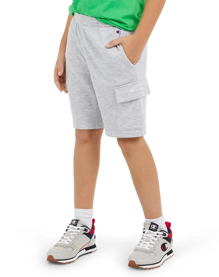 Big Kids039 Cargo Shorts Grey Heather Kids Champion Shorts