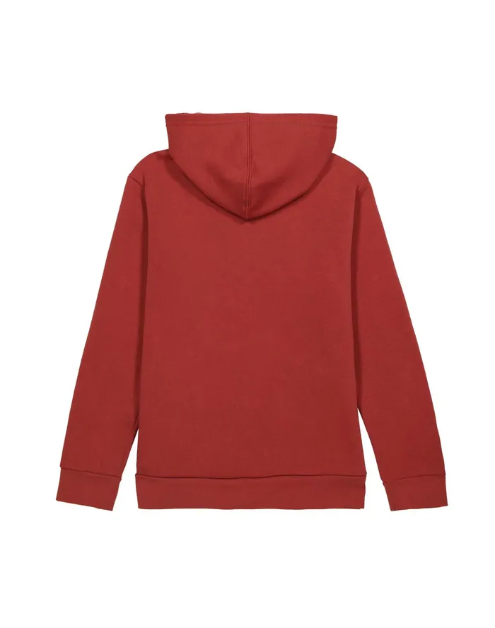 Big Kids039 Powerblend Hoodie Classic Script Logo Sandalwood Red Kids Champion Hoodies and Sweatshirts
