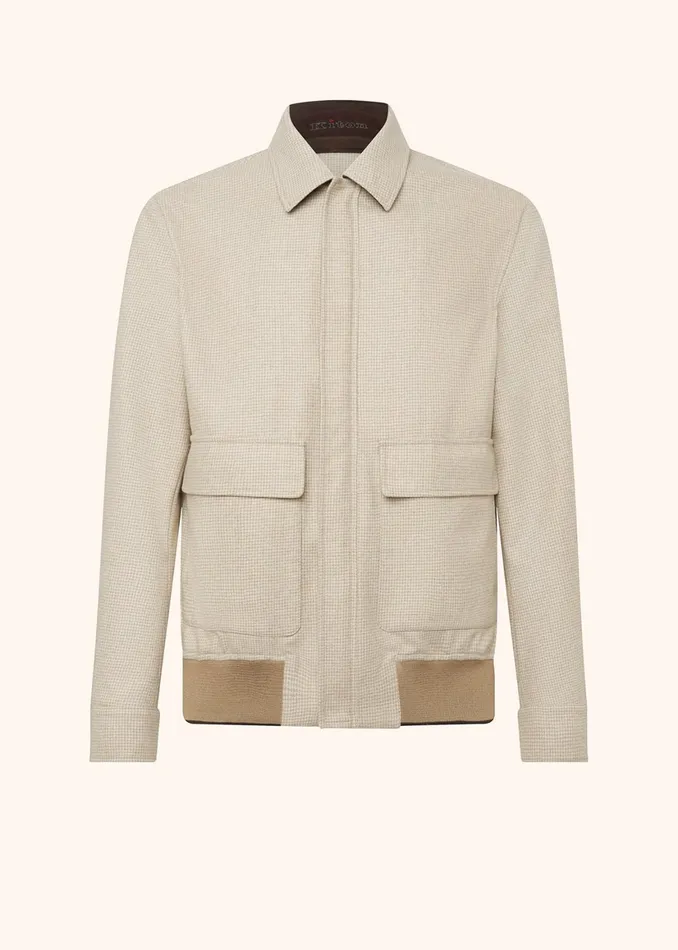 BLOUSON VIRGIN WOOL Men Kiton Outerwear