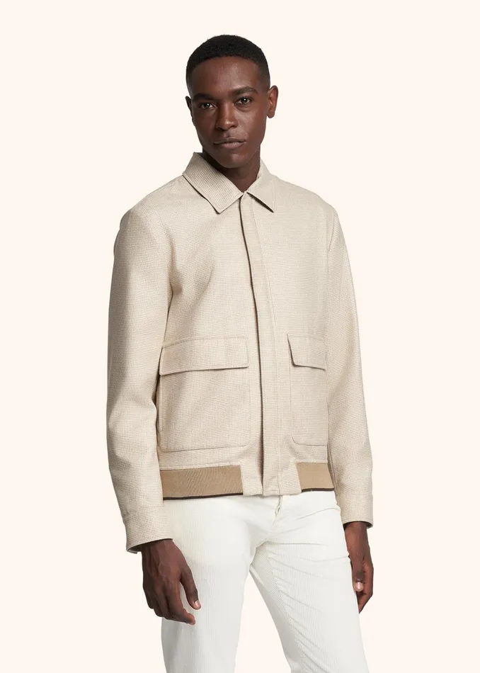 BLOUSON VIRGIN WOOL Men Kiton Outerwear BLOUSON VIRGIN WOOL Men Kiton Outerwear