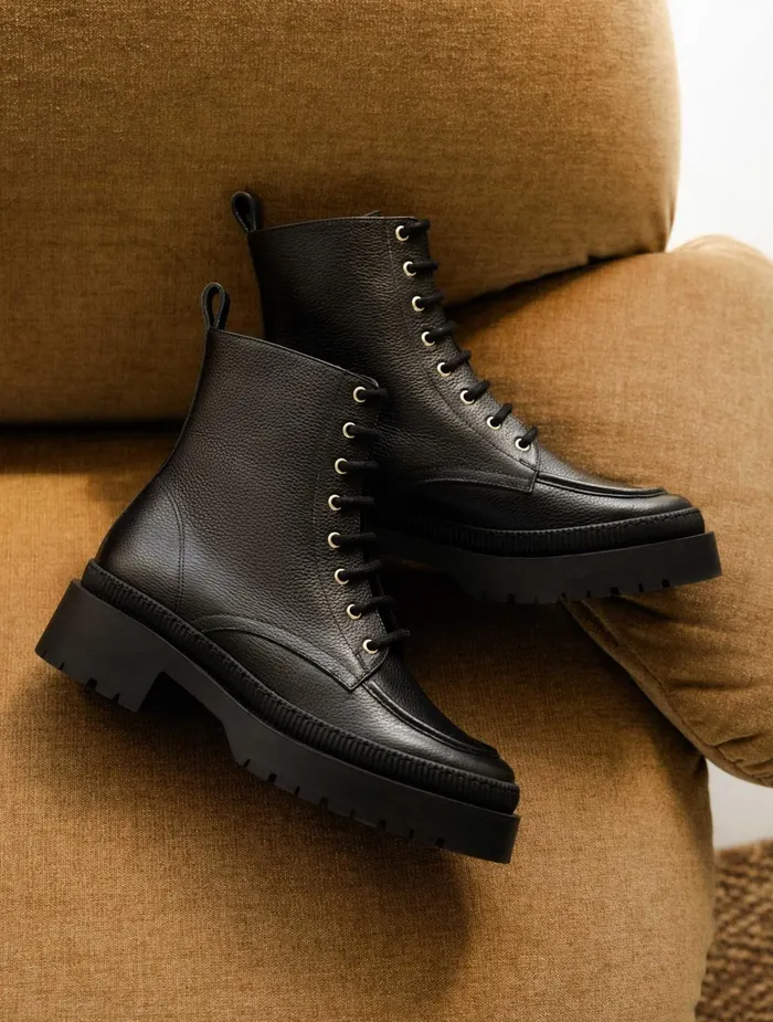 Bobbies Ankle Boots Fallon Caviar 8211 Women