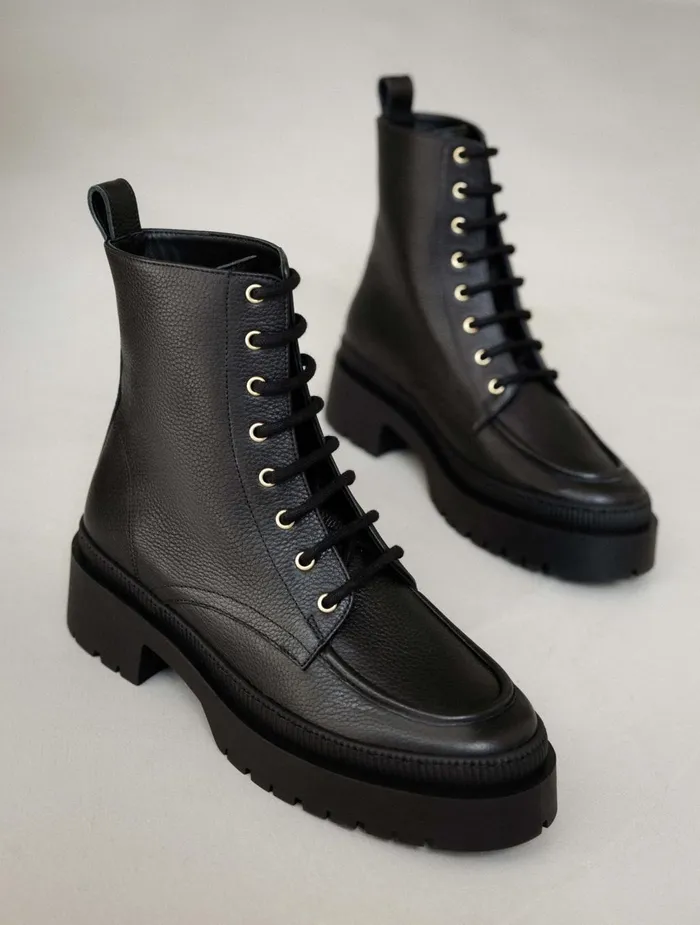 Bobbies Ankle Boots Fallon Caviar 8211 Women