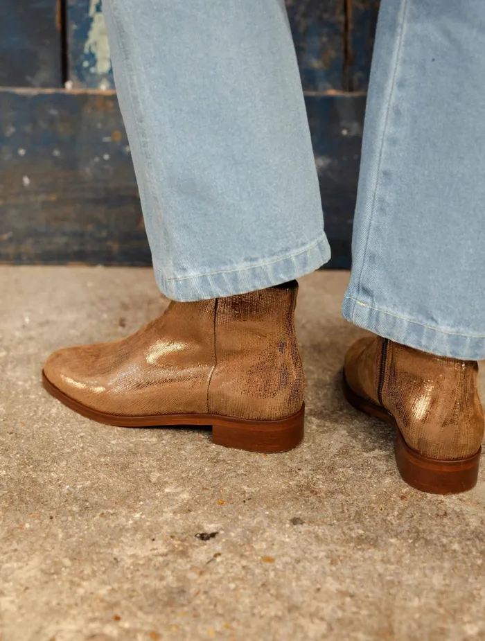 Bobbies Ankle Boots Hada Golden 8211 Women
