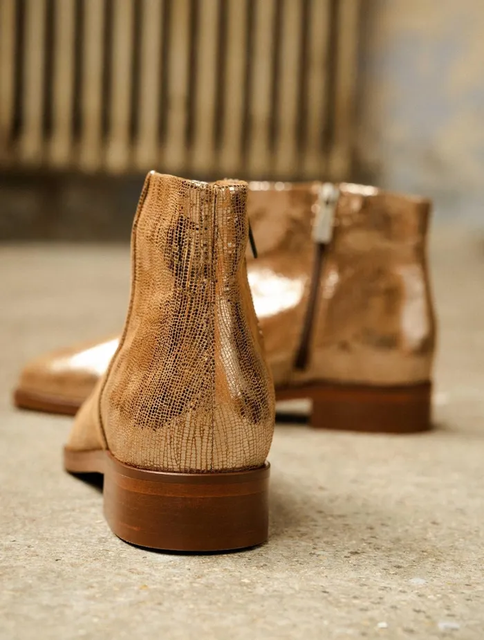 Bobbies Ankle Boots Hada Golden 8211 Women