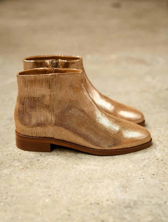 Bobbies Ankle Boots Hada Golden 8211 Women