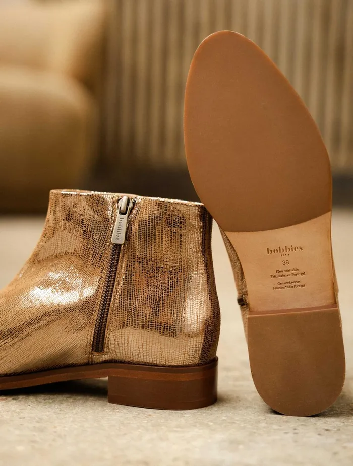 Bobbies Ankle Boots Hada Golden 8211 Women