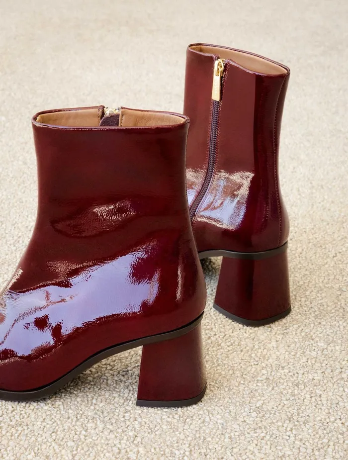 Bobbies Ankle Boots Scarlett Nebbiolo 8211 Women