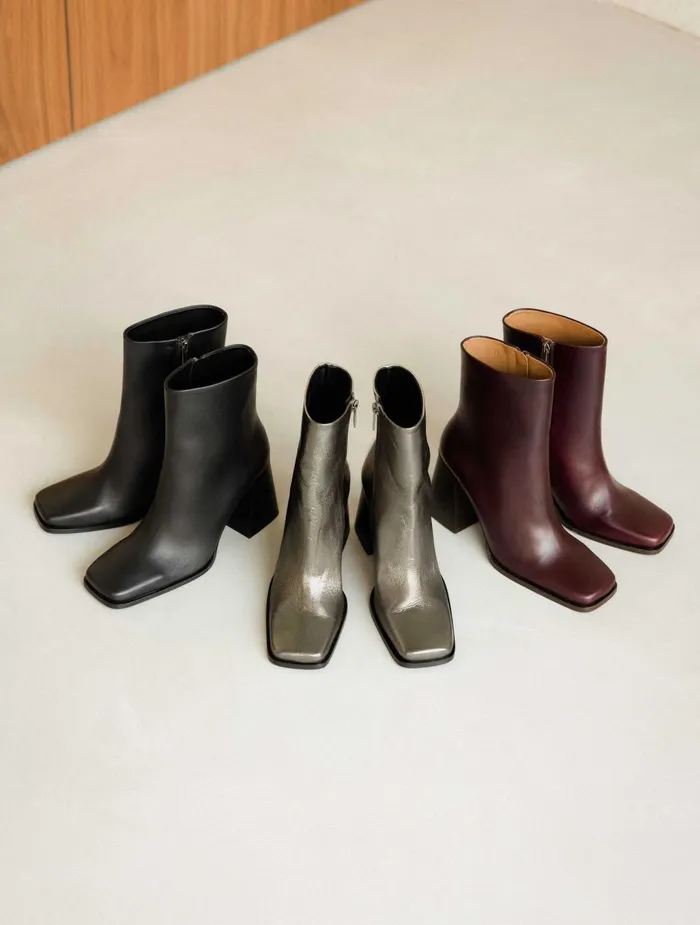 Bobbies Ankle Boots Wilma Cosmic Silver 8211 Women
