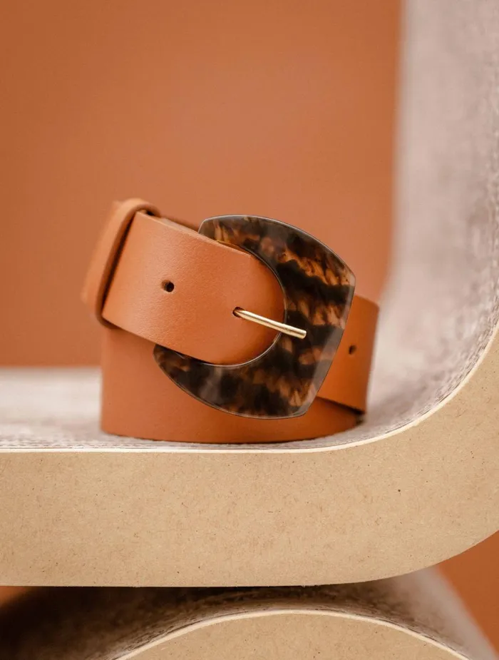 Bobbies Belts Murano Amber Camel 8211 Women