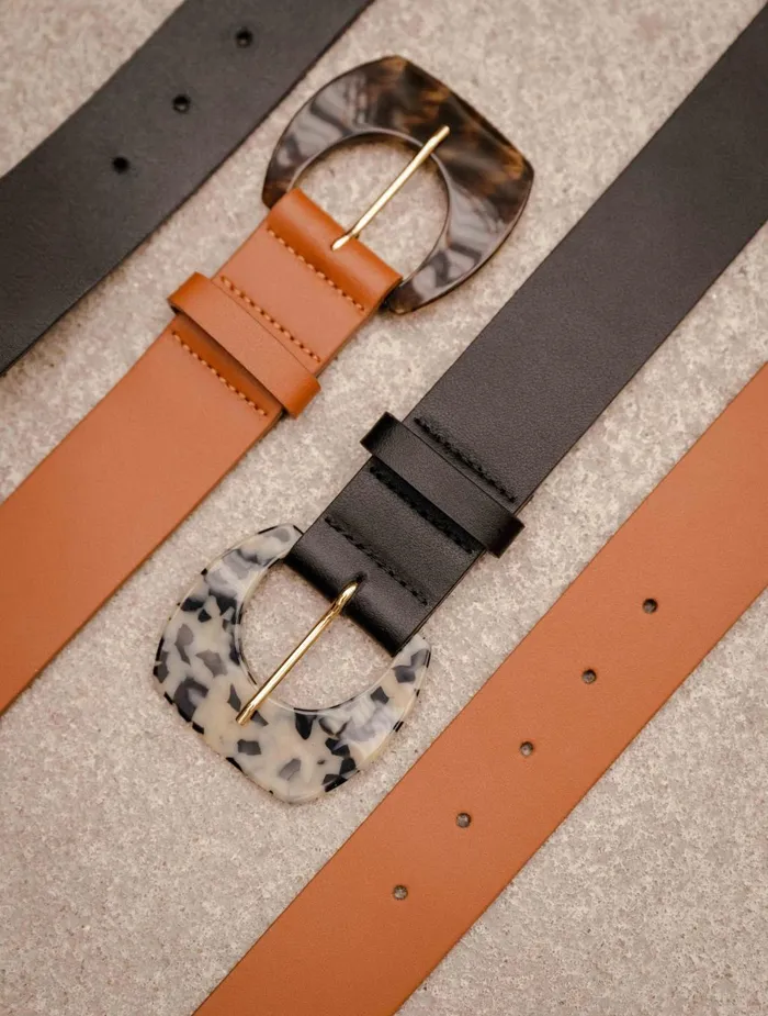 Bobbies Belts Murano Amber Camel 8211 Women