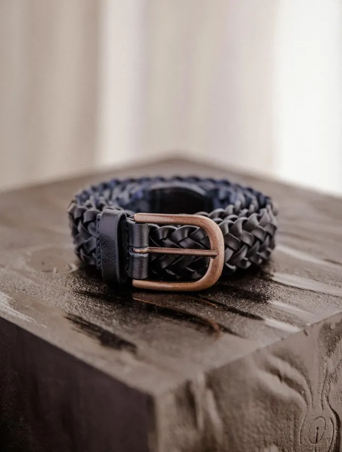 Bobbies Belts Santiago Abyss Blue 8211 Men