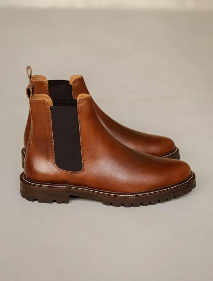 Bobbies Boots Fargo Chestnut 8211 Men