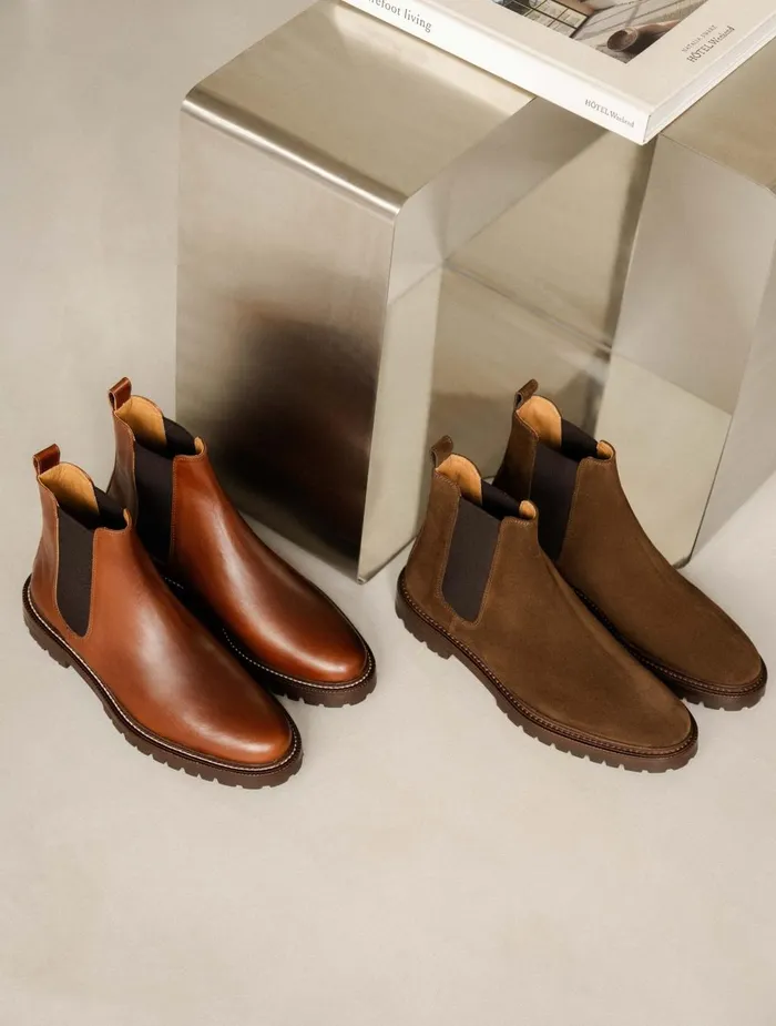 Bobbies Boots Fargo Chestnut 8211 Men