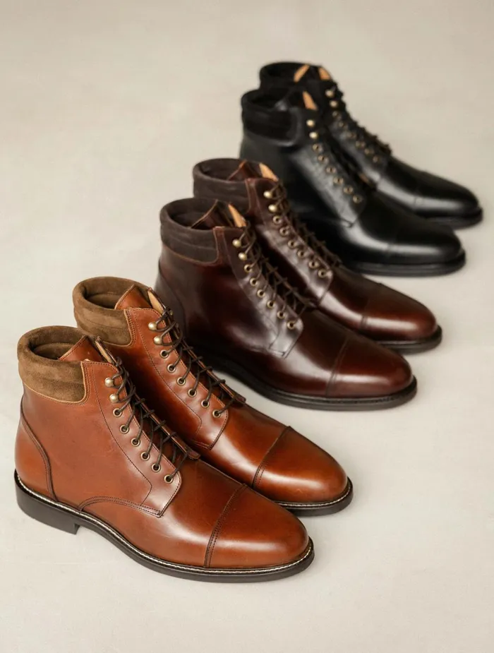 Bobbies Boots Gilford Intense Black 8211 Men
