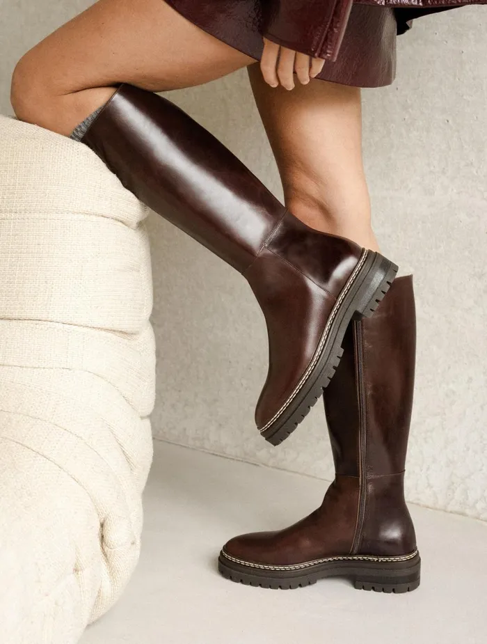 Bobbies Knee High Boots Perry Irish Coffee 8211 Women
