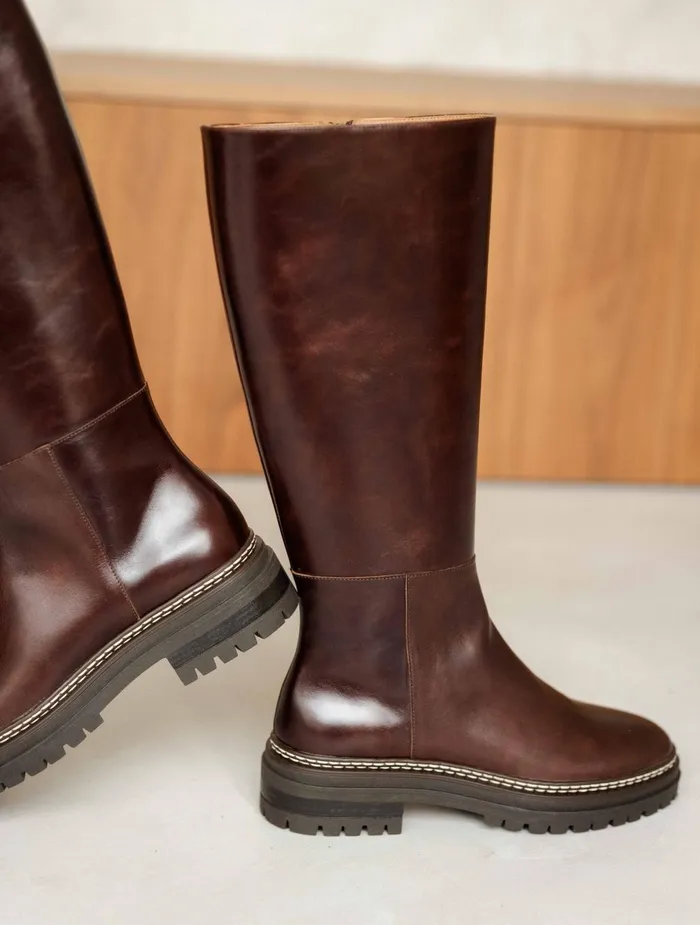 Bobbies Knee High Boots Perry Irish Coffee 8211 Women