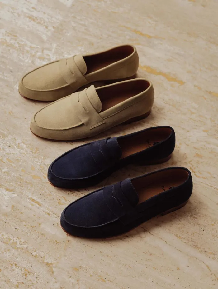 Bobbies Loafers Stanley Navy Blue 8211 Men