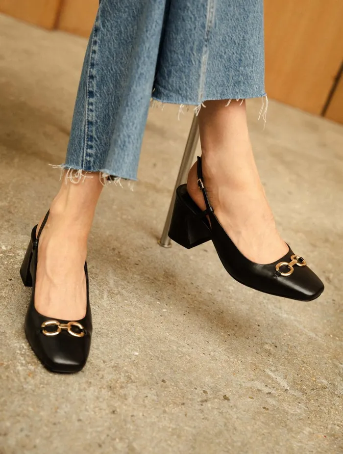 Bobbies Pumps and Mary Janes Abby Passion Black 8211 Women