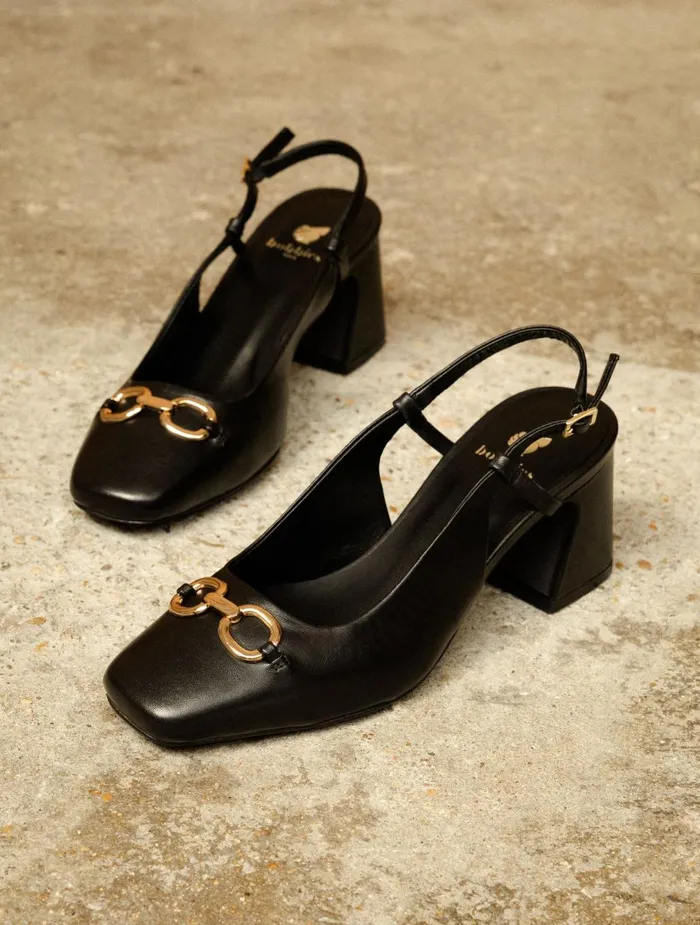 Bobbies Pumps and Mary Janes Abby Passion Black 8211 Women