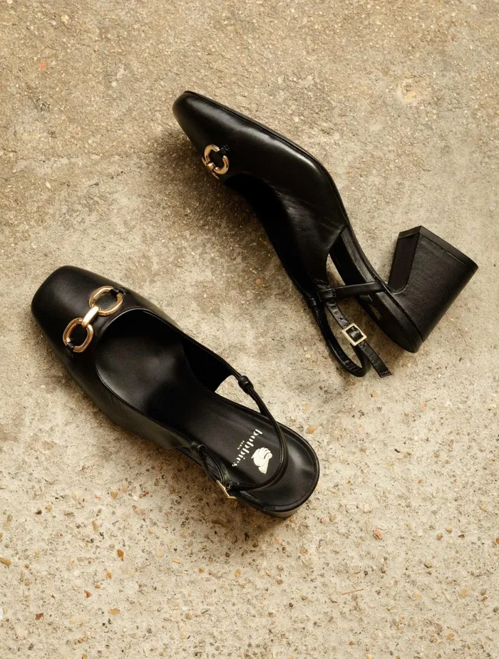 Bobbies Pumps and Mary Janes Abby Passion Black 8211 Women