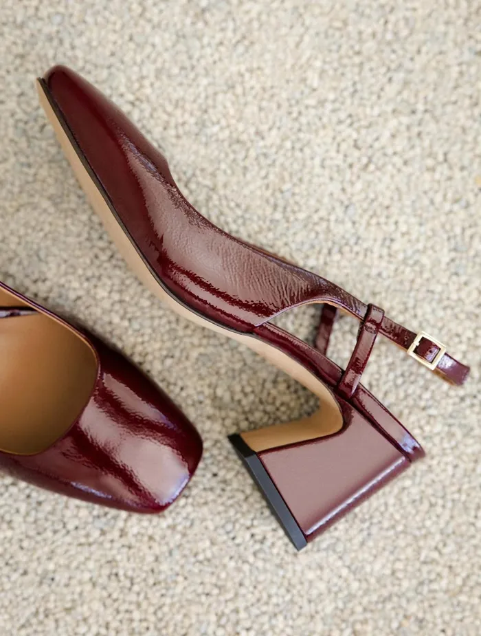 Bobbies Pumps and Mary Janes Maddie Nebbiolo 8211 Women
