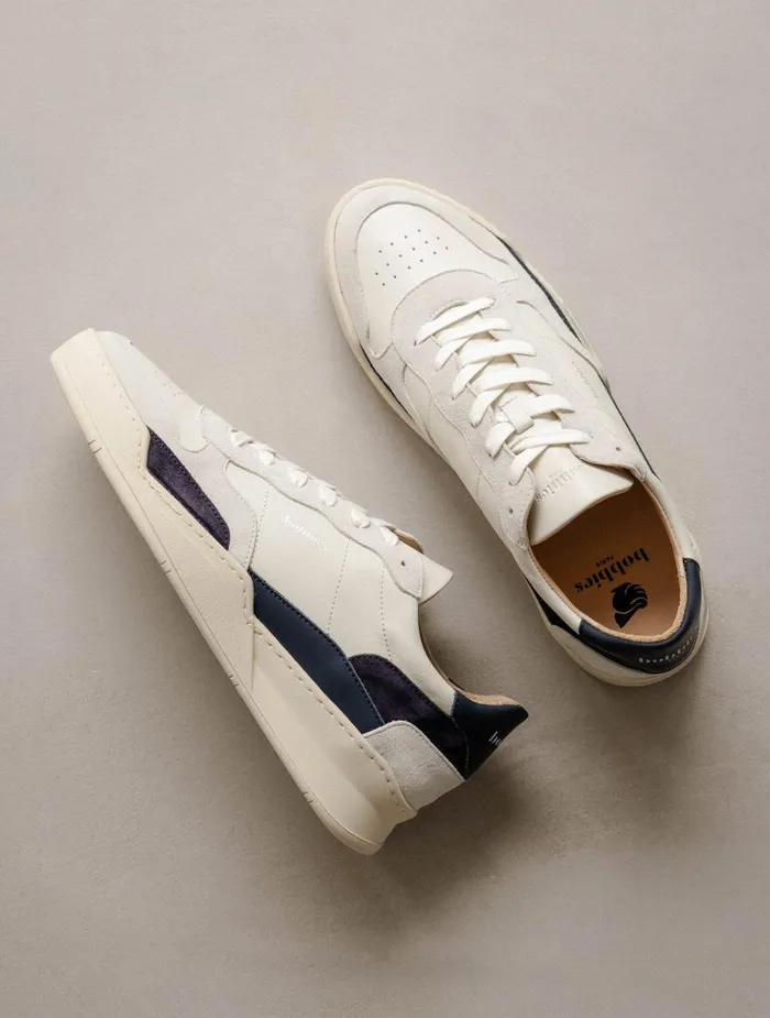 Bobbies Sneakers Malibu Off White Baltic Navy 8211 Men