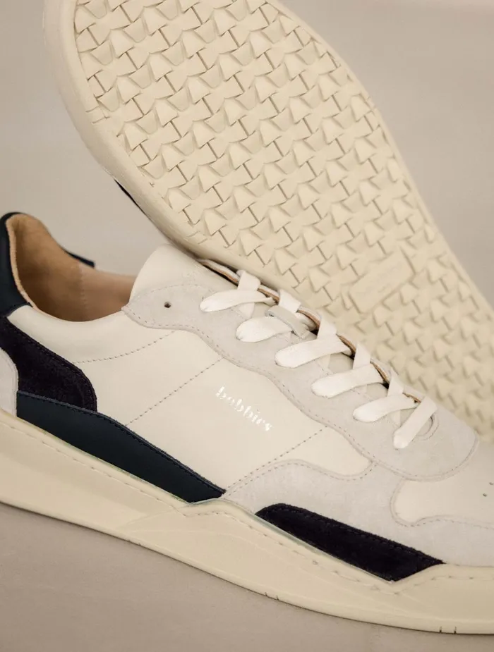 Bobbies Sneakers Malibu Off White Baltic Navy 8211 Men