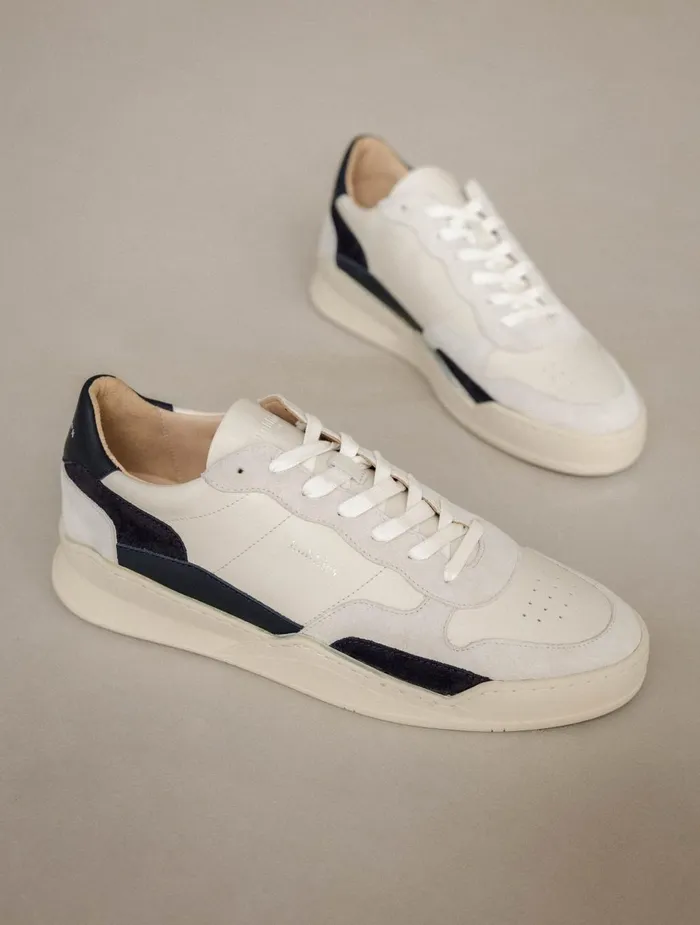 Bobbies Sneakers Malibu Off White Baltic Navy 8211 Men