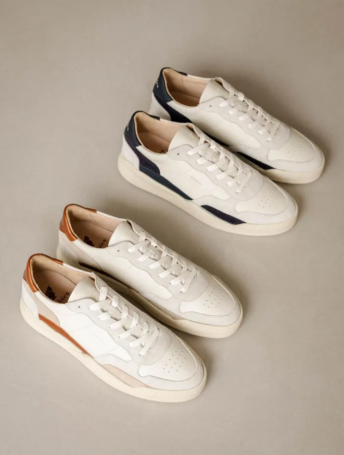 Bobbies Sneakers Malibu Off White Baltic Navy 8211 Men