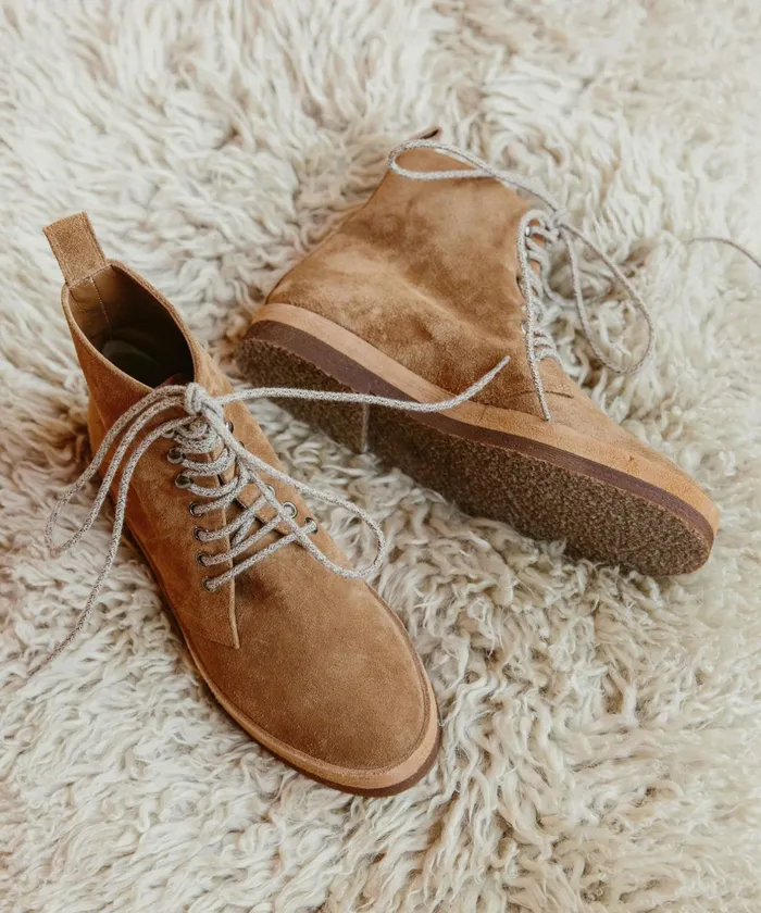 Boots Women Jenni Kayne Suede Canyon Boot Chestnut