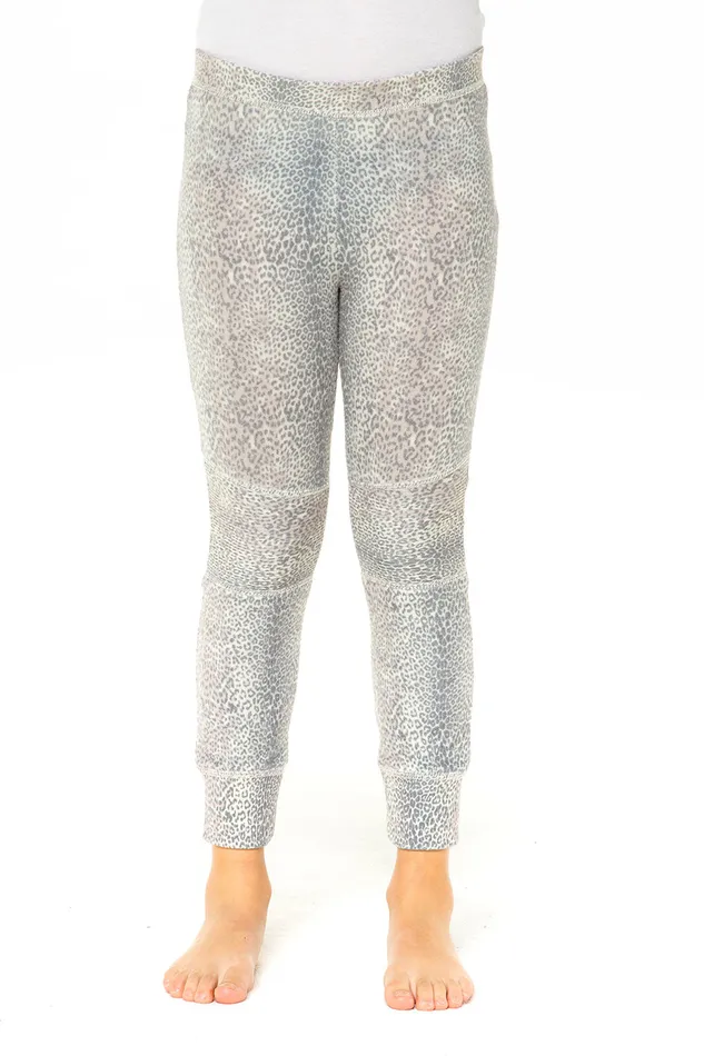 Bottoms Chaser Brand Girls Love Knit Moto Legging with Rib